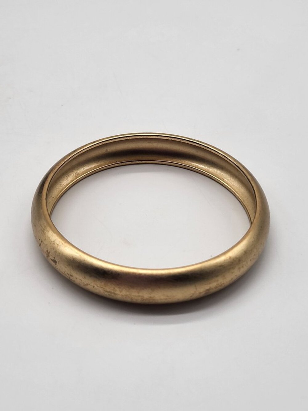 Vintage Roberta Chiarella Gold Tone Bangle Bracelet Minimalist *Read
